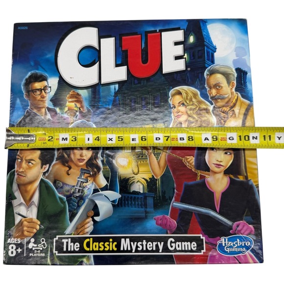 Hasbro Clue The Classic Mystery Board Game A5826 Complete 2018 Edition - Picture 12 of 14